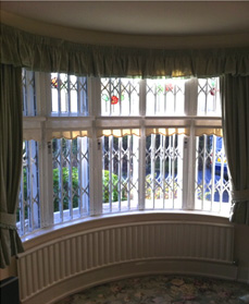 Curved Security Grilles and Shutters Image